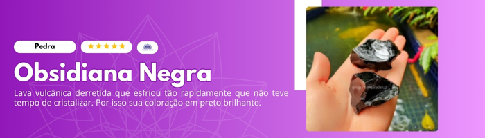 Pedra Obsidiana Negra - Blog Mandala de Luz