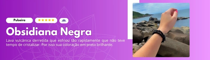 Pulseira Obsidiana Negra - Blog Mandala de Luz